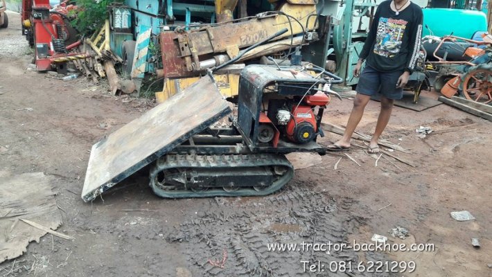 ขาย รถบรรทุก แทรคตะขาบ ยกดั้ม MITSU เบนซิน เก่าญี่ปุ่น บรรทุกพืชผลการเกษตร ก่อสร้าง อุตสาหกรรม พร้อมใช้...