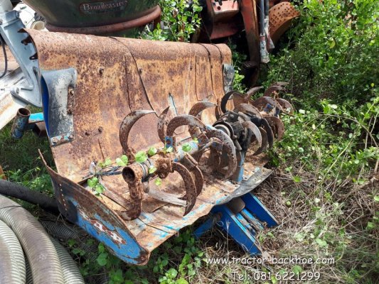 ขาย โรตารี่ ตีดิน พรวนดิน สำหรับติดรถไถนา tractor นั่งขับ 15-30 แรง เก่าญี่ปุ่น...