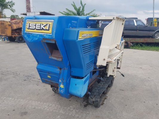 ขายเครื่องนวดเมล็ดข้าวเดินตาม แบบนวดคอรวง ฝัดข้าวได้ ยี่ห้อ ISEKI รุ่น MS300GA...