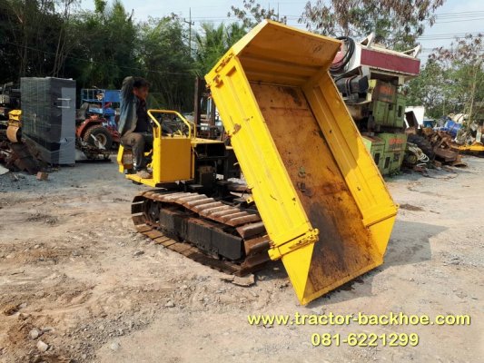 ขาย รถบรรทุก ดั๊มเปอร์ KOMATSU CD28 แทรคเหล็กสามเหลี่ยม สภาพสวย เก่าญี่ปุ่น ยกดั๊มได้ พร้อมใช้งาน...