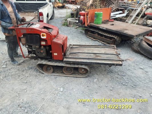 ขาย รถบรรทุกตะขาบ เครื่องยนต์ดีเซล YANMAR PK50 มีมู่เล่ย์สำหรับปั่นน้ำได้ เก่าญี่ปุ่น พร้อมใช้...