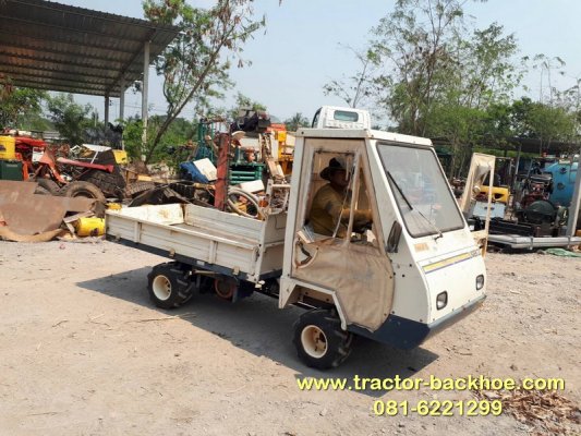 ขาย รถบรรทุกล้อยาง ตู้เก๋ง เครื่องเบนชิน KUBOTA เอวอ่อน 4WD ยกดั้ม ระบบไฮโดรลิค เก่าญี่ปุ่นแท้ พร้อมใช้...