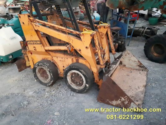 ขาย รถตัก bobcat เครื่อง toyota ดีเซล toyota SDK6 ยางตัน ตรวจเช๊ค พร้อมใช้ครับ...