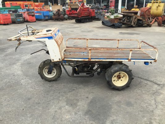 ขายรถบรรทุกล้อยาง 3ล้อ นน.บรรทุก 250kg.   2เกียร์หน้า 1ถอย  บรรทุกลุยได้ ไม่ติดหล่ม วิ่งขึ้นเขาได้  ลดแรงงาน ใช้ในงานเกษตร ก่อสร้างได้...