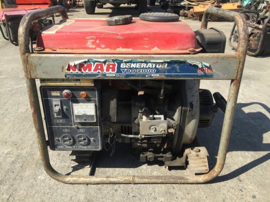 ขายเครื่องปั่นไฟ YANMAR ดีเซล 1สูบ ไฟ 110V. 2kVa.  มือ2ญี่ปุ่นแท้  ขายไม่แพง 12,000 บาท เท่านั้น...