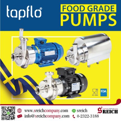 Hygienic Centrifugal Pump ปั๊มสแตนเลสสำหรับอุตสาหกรรมอาหาร...