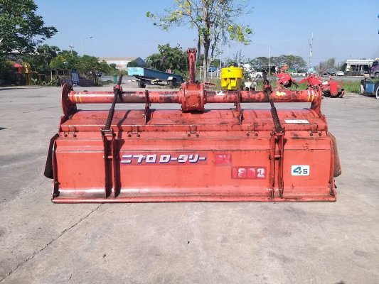 โรตารี่ตีดิน ใบจอบ ตีลึกสะใจ 1.8เมตร Niplo SX1802 ลูกปืนใหม่ ซีลใหม่ ของเหลวใหม่ เบิกอะไหล่Made in Japan มือ2 จากญี่ปุ่น สภาพสวย ราคา 35,000บ...