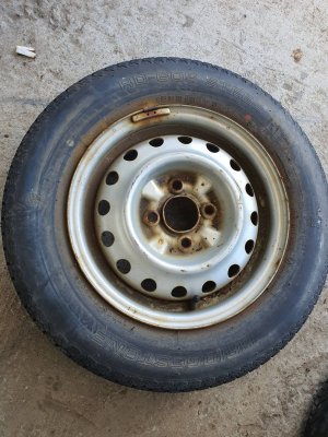 กระทะ 4รู ล้อขอบ13นิ้ว 155/65R13 ดัดแปลงอเนกประสงค์ กระป้อ ตุ๊กตุ๊ก รถกอล์ฟ ฯลฯ มือ2นำเข้า   ราคา ชุดละ 300บาท สวยๆ ชุดละ 500บาท...