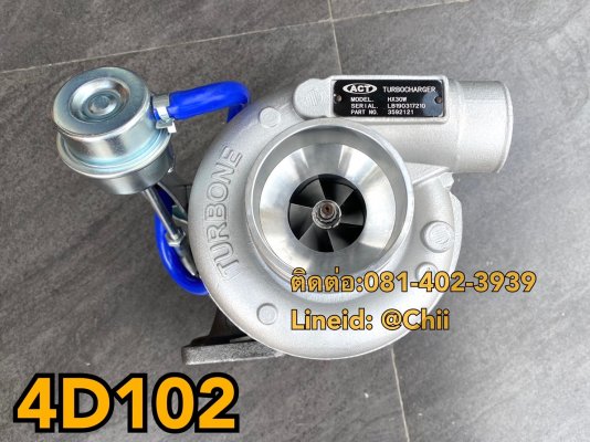 เทอร์โบ 4d102 wa100-5 komatsu ขายอะไหล่แบคโฮ 0814023939...