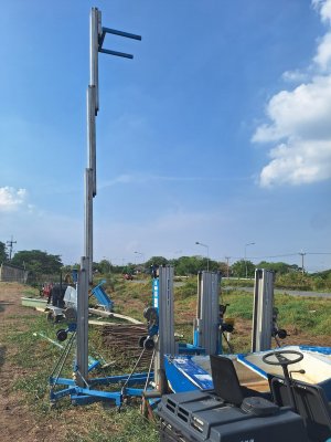 คันสุดท้าย GENIE ลิฟท์ ยกสูง 7.9เมตร นน.ยก 300kg. อลูมิเนียม เกรดอากาศยาน สามารถต่ออุปกรณ์เพิ่มเติมได้หลายแบบ ราคา 55,000บาท โทร : 094-7899445 ไลน์ : ...