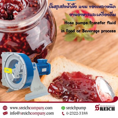 ปั๊มสูบส่งของเหลวที่มีความหนืด มีชิ้นเนื้อปน ? S Reich...