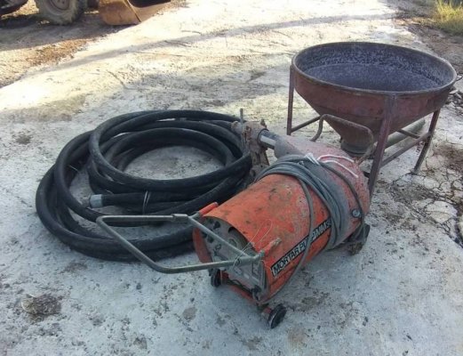 MORTAR PUMP 300 มอเตอร์ปั๊มปูน อุปกรณ์ครบชุด พร้อมสาย พร้อมถังไซโล ไฟ110V. สภาพสวยเดิม รุ่นใหม่ มือ2ญี่ปุ่น ราคา 18,000 บาท โทร : 094-7899445 Line ...