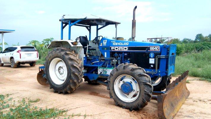 ขายรถไถ ford 6640  4x4 ด่วน