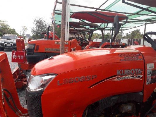 ขายรถไถ คูโบต้า KUBOTA L3608 SP ปี58 รถสวย เครื่องดี เกียดี อุปกรณ์ใบดันหน้า ผานหลัง 