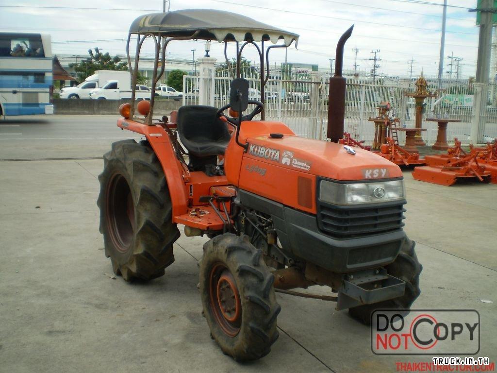 รถไถคูโบต้า 34 แรง(L3408)พร้อมผานพรวน 5*22"