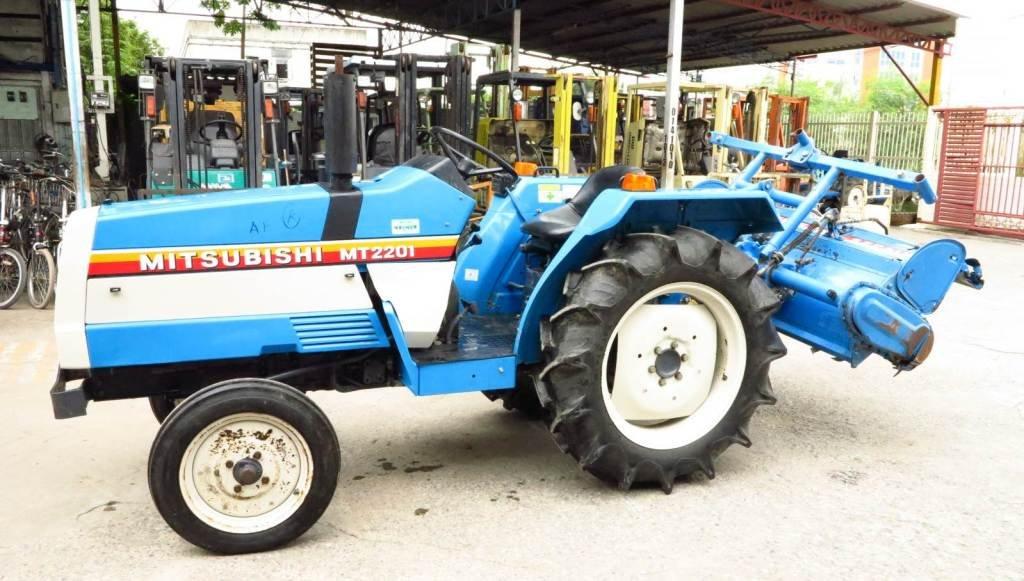 รถแทรคเตอร์ MITSUBISHI MT2201 พร้อมโรตารี่ มือสองญี่ปุ่นแท้ๆ