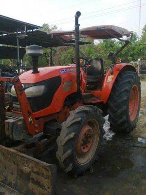 ขายรถไถรถแทรกเตอร์ส้ม KUBOTA M60สภาพพร้อมใช้งาน ไฟวีโก้เครื่องดี เอกสารพร้อม