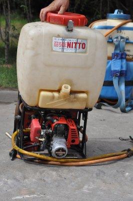 ขายเครื่องพ่นยาปุ๋ยน้ำชีวภาพ MITSUBISHI KS5BE NITTO มือสองญี่ปุ่น สภาพสวย