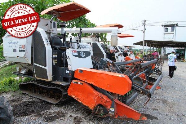 AUC 7 Code 103 รถเกี่ยวนวดข้าว KUBOTA DC-95GM ราคา เริ่มต้นการประมูล 500,000 บาท