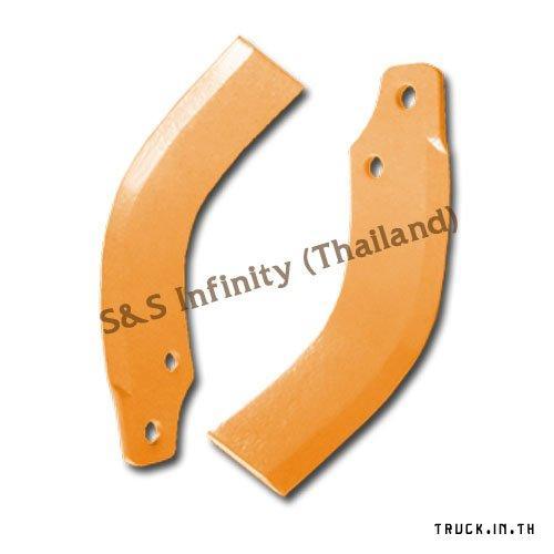 ขายใบมีดจอบหมุน ใบมีดโรตารี่ตีดิน S&S สีส้ม