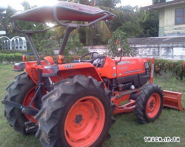 ขายด่วน รถไถมือสอง KUBOTA L4508 4WD(45แรงม้า) พร้อมอุปกรณ์ใช้งานได้ทันที