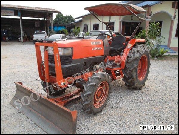 ขายด่วน KUBOTA L4508DI 4WD 2 เพลา 45 แรง พร้อมใบมีด ตราช้าง สภาพสวย พร้อมใช้งานได้ทันที ราคาสุดคุ้ม