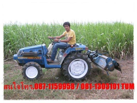 ขายครับ Iseki landhope 170 4x4 เป็นรถนอกครับ ประกอบโดย ISUSU ครับ ความกว้างของล้อ 1m.