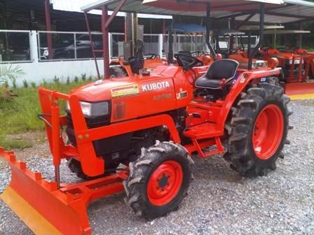 ขายรถไถ Kubota L 3408 (4WD) พร้อมดันหน้า