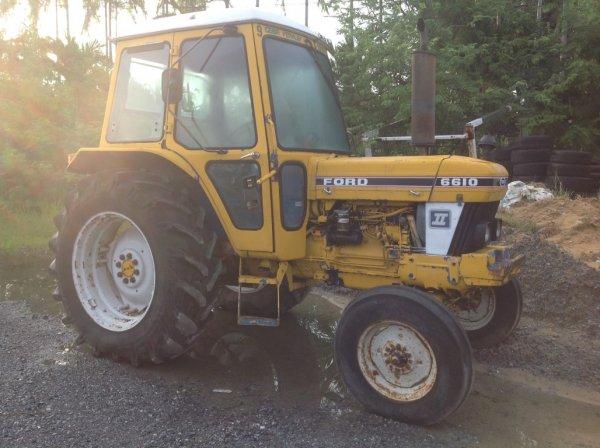 ขายรถไถ Ford 6610 นำเข้า ยังไม่ผ่านงานในประเทศ