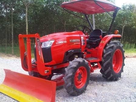 ขายรถไถ Kubota L 3608 (4WD) พร้อมดันหน้าและผานหลัง