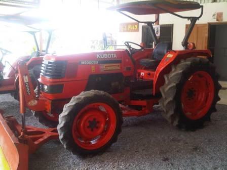 ขายรถไถ Kubota M5000 (4WD) พร้อมดันหน้า