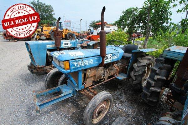 AUC 7 Code 002 แทรกเตอร์ เก่านอก ISEKI TS2210 ราคา เริ่มต้นการประมูล 25,000 บาท