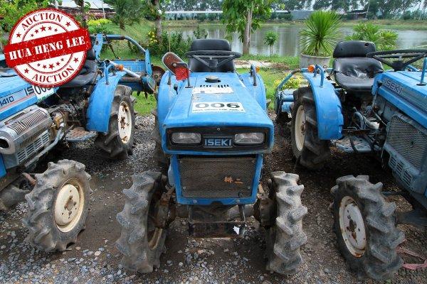 AUC 7 Code 006 แทรกเตอร์ เก่านอก ISEKI TX1410F ราคา เริ่มต้นการประมูล 45,000 บาท