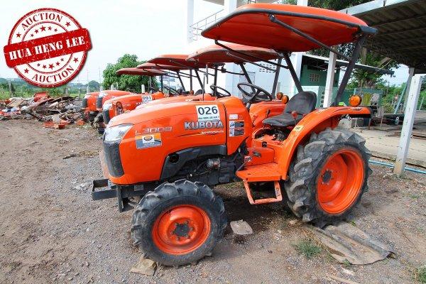 AUC 7 Code 026 แทรกเตอร์ KUBOTA L3008 ราคา เริ่มต้นการประมูล 260,000 บาท