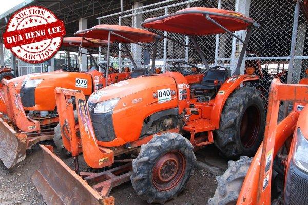 AUC 7 Code 040 แทรกเตอร์ KUBOTA L3608 ราคา เริ่มต้นการประมูล 230,000 บาท