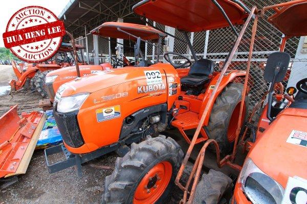 AUC 7 Code 092 รถแทรกเตอร์ KUBOTA L3608 ราคา เริ่มต้นการประมูล 320,000 บาท