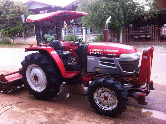 ยันมาร์ 453T พร้อมอุปกรณ์ 3 อย่าง ดันหน้า ผาน 5ใหม่ โรตารี่ 087-2430753