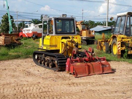 จัดอุปกรณ์ครบครับ รถแทร็กเตอร์ MOROOKA MK40 เครื่อง KUBOTA ตีนตะขาบ แทรกยาง ไถนา ดันดิน ตีดิน