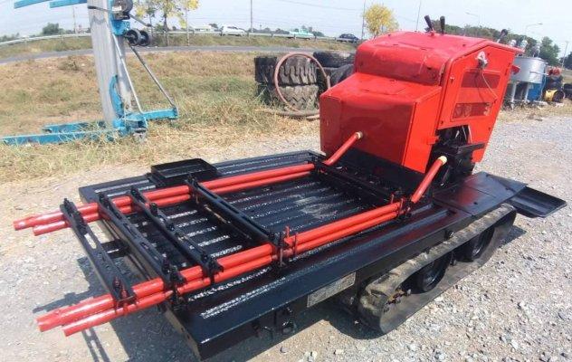 ตะขาบ YANMAR ดีเซล 5แรงม้า 3เกียร์หน้า 2เกียร์ถอย เครื่องดี เกียร์ดี แทรคยางดี พร้อมใช้งานได้อเนกประสงค์ ทั้งก่อสร้าง และการเกษตร ลุยดี ไม่ติดหล่ม  รา