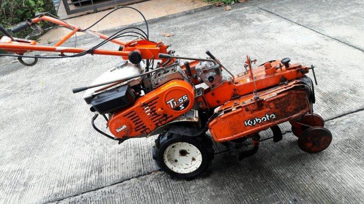 ขายรถสาดดินkubota T1-55S 7 แรงohv 4 speed เก่าญี่ปุ่น