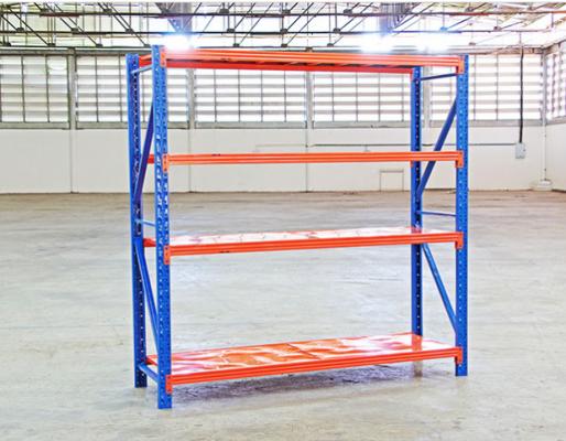 Shelf สินค้า ในโกดัง Warehouse สินค้ามือหนึ่ง  ขนาด กว้าง 2เมตร สูง 2เมตร ลึก 60เซน รับน้ำหนักได้ ชั้นละ 200กิโลกรัม
