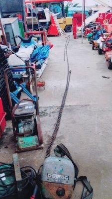 รอกโซ่ DEMAG น้ำหนักยก 500kg. โซ่ยาว23เมตร มือสองญี่ปุ่น อุปกรณ์ครบ ตามรูป ไม่ได้เช็ค ขายตามสภาพ 