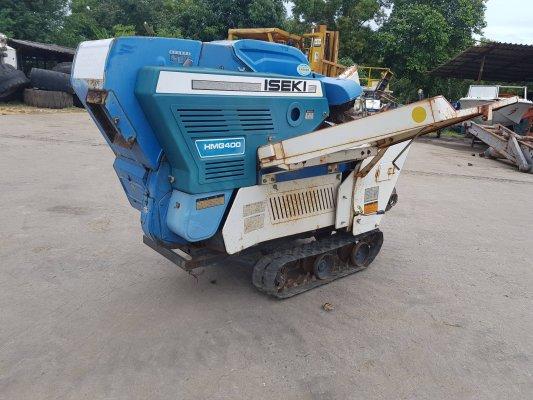 ขายเครื่องนวดเมล็ดข้าวเดินตาม ยี่ห้อ Iseki รุ่น HMG400