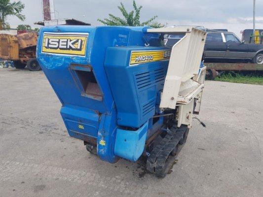 ขายเครื่องนวดเมล็ดข้าวเดินตาม แบบนวดคอรวง ฝัดข้าวได้ ยี่ห้อ ISEKI รุ่น MS300GA