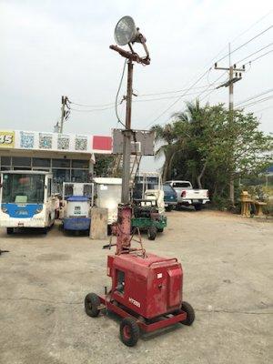 ขายเครื่องปั่นไฟสนาม FUJIJUKO รุ่น SGU425W-II  เครื่องยนต์ดีเซล 1สูบ YANMAR   สามารถปั่นไฟสปอร์ตไลท์ หลอดแสงจันทร์ได้