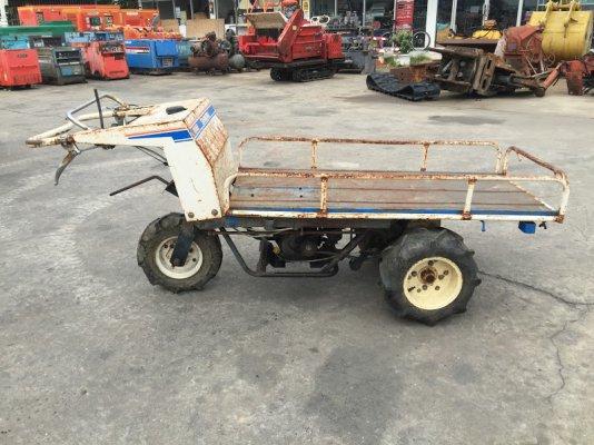ขายรถบรรทุกล้อยาง 3ล้อ นน.บรรทุก 250kg.   2เกียร์หน้า 1ถอย  บรรทุกลุยได้ ไม่ติดหล่ม วิ่งขึ้นเขาได้  ลดแรงงาน ใช้ในงานเกษตร ก่อสร้างได้
