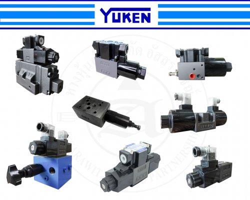 วาล์วควบคุมทิศทางนำ้มันไฮดรอลิค วาล์วไฟฟ้าไฮดรอลิค ยี่ห้อ YUKEN 