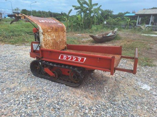 รถบรรทุกตีนตะขาบ YANMAR 300กก. มือ2ญี่ปุ่น เครื่องดี เกียร์ดี แทรคยางพอใช้ได้  เกียร์หน้า 2 ถอยหลัง 1 ลุยทางหล่มได้ ขึ้นทางชันได้  สภาพสวย พร้อมใช้งาน