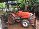 รถไถคูโบต้า Saturn x24 4wd 4สูบ รถใช้งานปกตื  ราคา 75,000 บาท สนใจ 0918678236