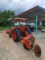 รถไถKUBOTA L4708 โฟรวิน มีใบดันหน้า มีผาน6 สนใจโทร 081-8108927 นพดล